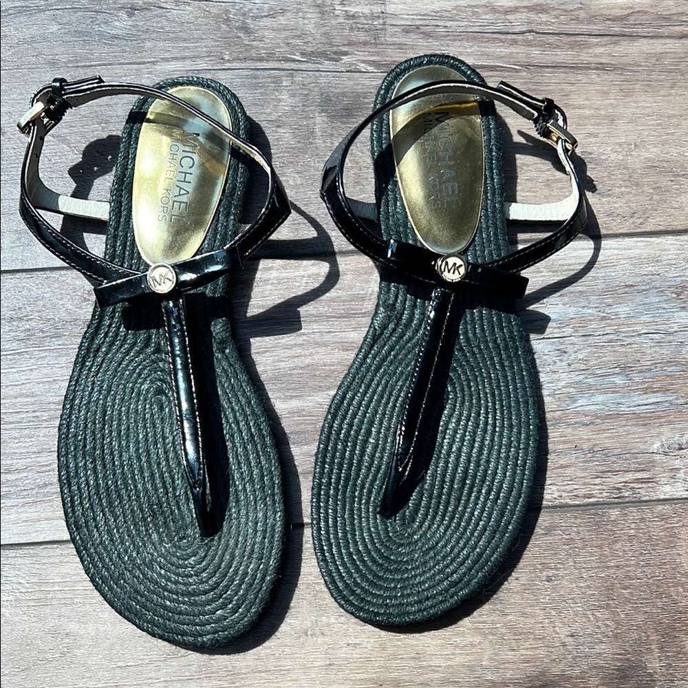 Michael Kors Black Women's Sandals